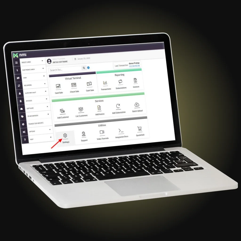 Gateway service from Expedio Payments